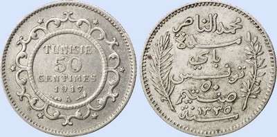 50 Centimes 1917